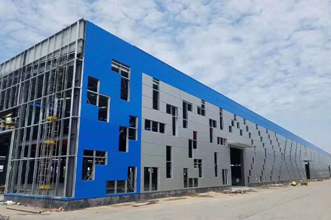 Glass Curtain Wall Steel Factory