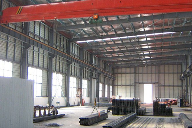 Steel Structure Processing Workshop