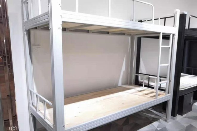 Steel bunk beds high-quality cold-rolled steel tubes
