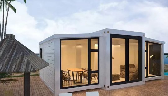 Custom High-End Expandable Container Homes Shipped