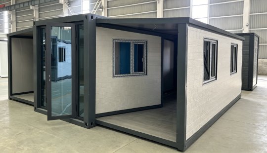 Powers Romanian Island with High-Quality Expandable Container Houses